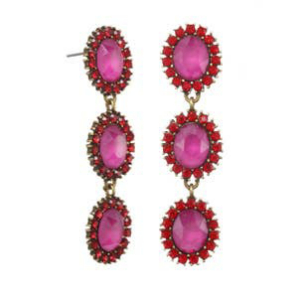 COPY - Stella & Ruby luna drop earrings